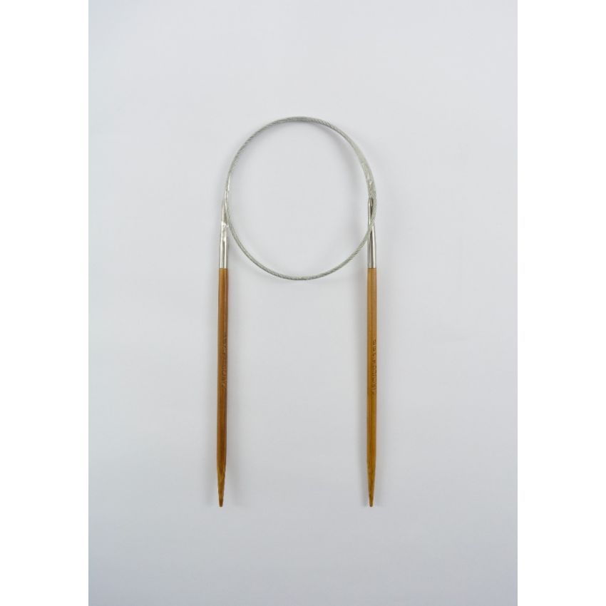 Agulha Circular Bambu 60 cm - 4,5 mm