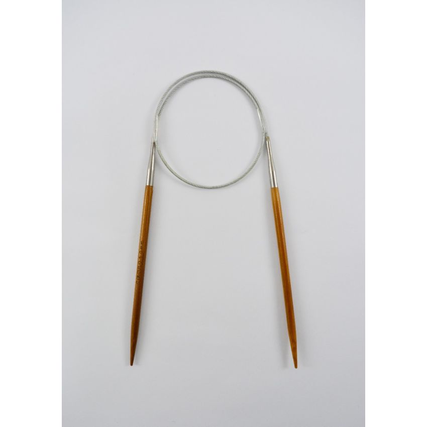 Agulha Circular Bambu 60 cm - 5 mm