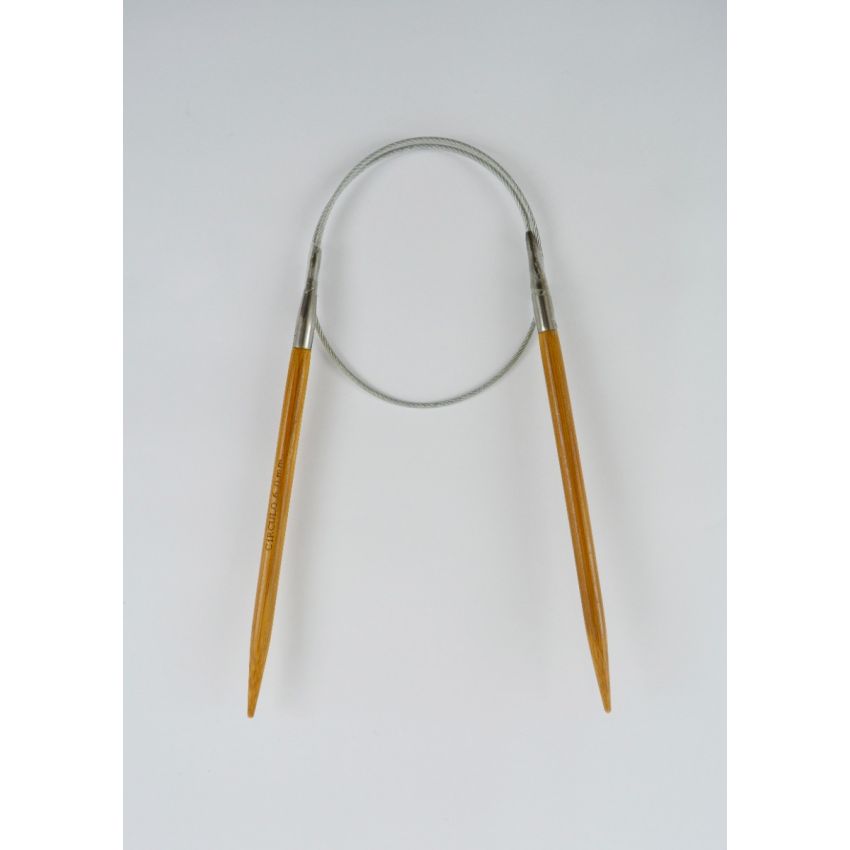 Agulha Circular Bambu 60 cm - 6 mm