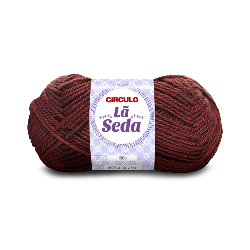 7350 - Lã Seda - Tabaco