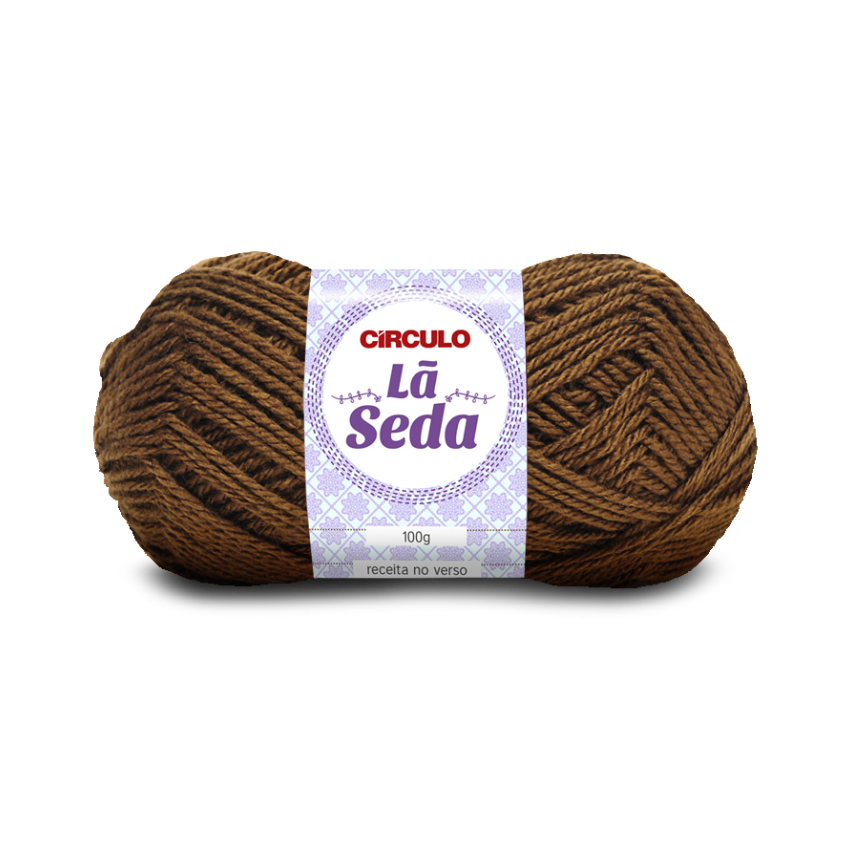 7382 - Lã Seda - Chocolate