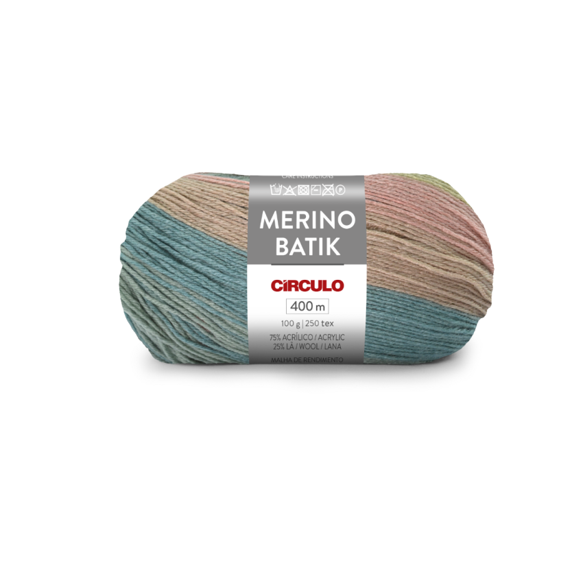 9001 - Merino Batik - Gelato