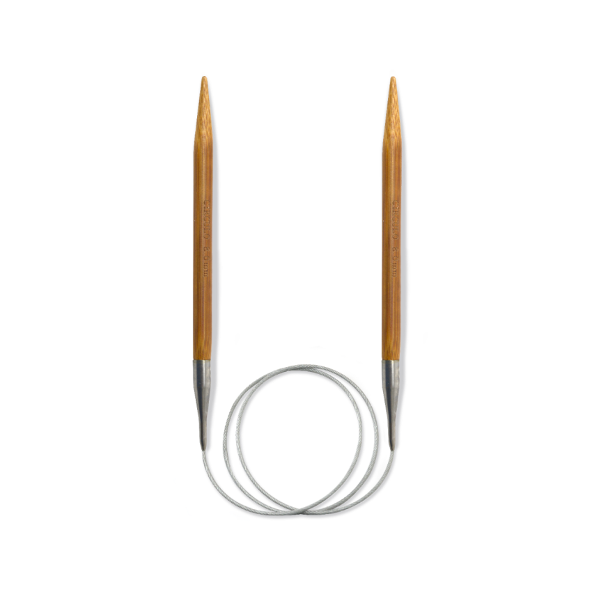 Agulha Circular Bambu 80 cm - 8 mm