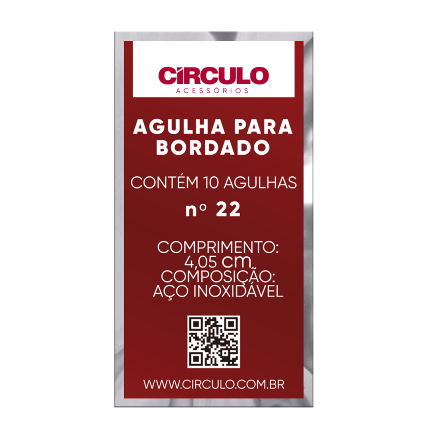 Agulha para Bordar - 22