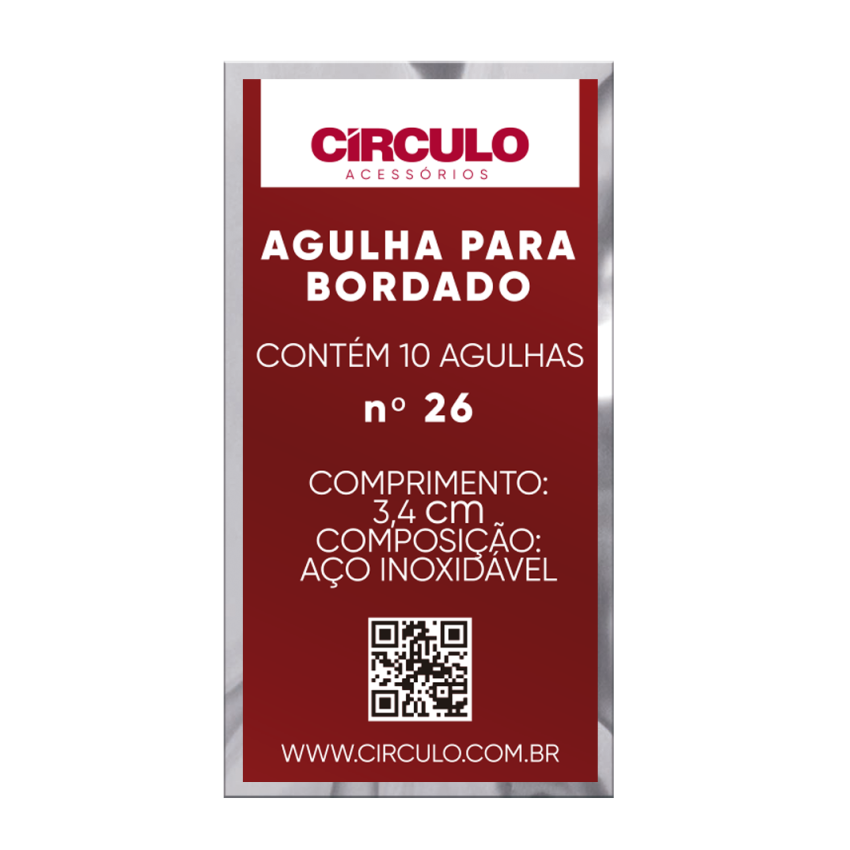 Agulha para Bordar - 26