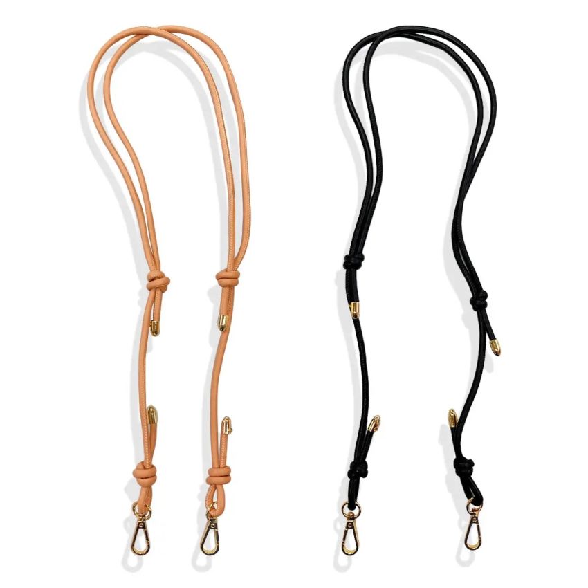 Alça de PU Ajustável - Preto