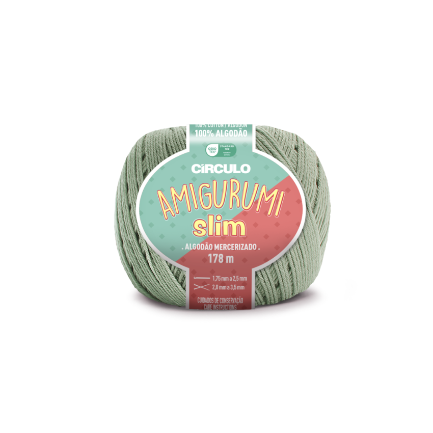 5745 - Amigurumi Slim - Eucalipto