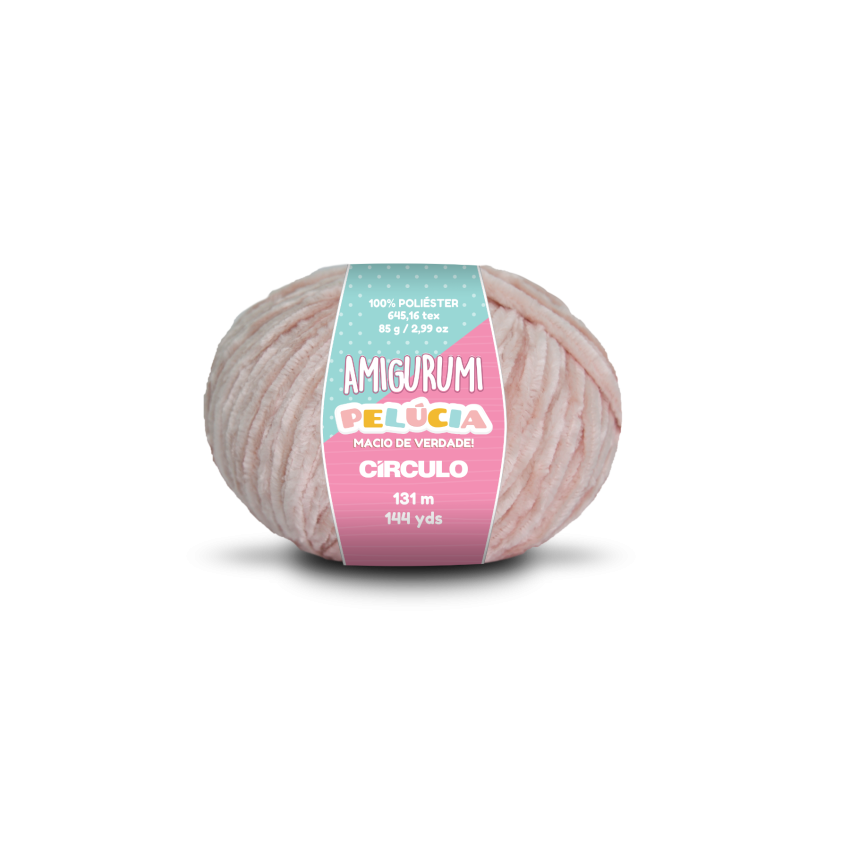 3148 - Amigurumi Pelúcia - Macadamia