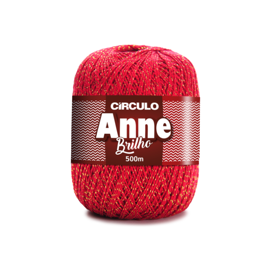 3528 - Anne Brilho - Carmim