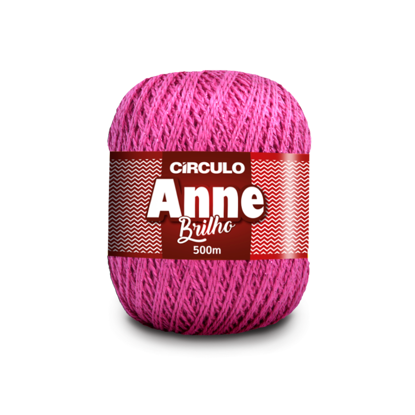6092 - Anne Brilho - Rosa Fúcsia