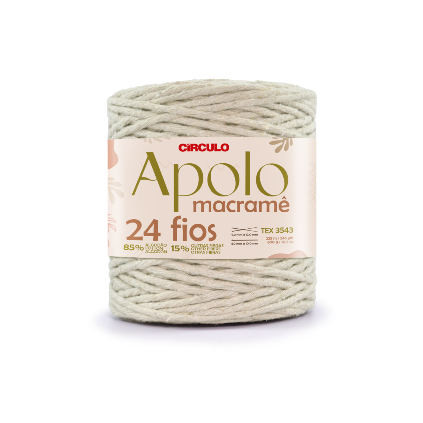20 - Apolo Macramê - Natural