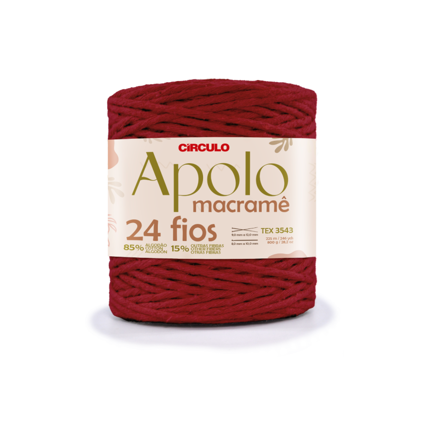 7136 - Apolo Macramê - Marsala