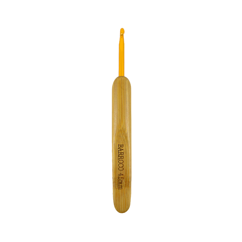 Agulha Croche Bambu Duna e Barroco - 4,5 mm