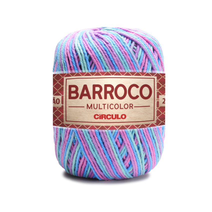 9184 - Barroco Multicolor 6 (400gr) - Sereia