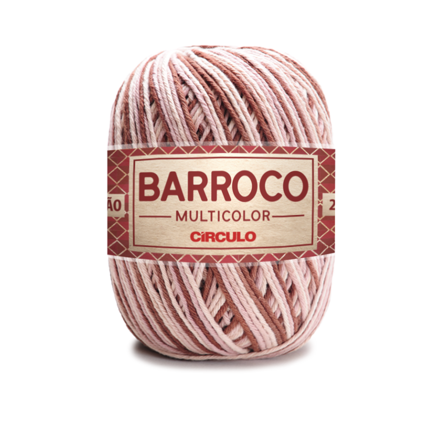 9360 - Barroco Multicolor 6 (200 gr) - Café