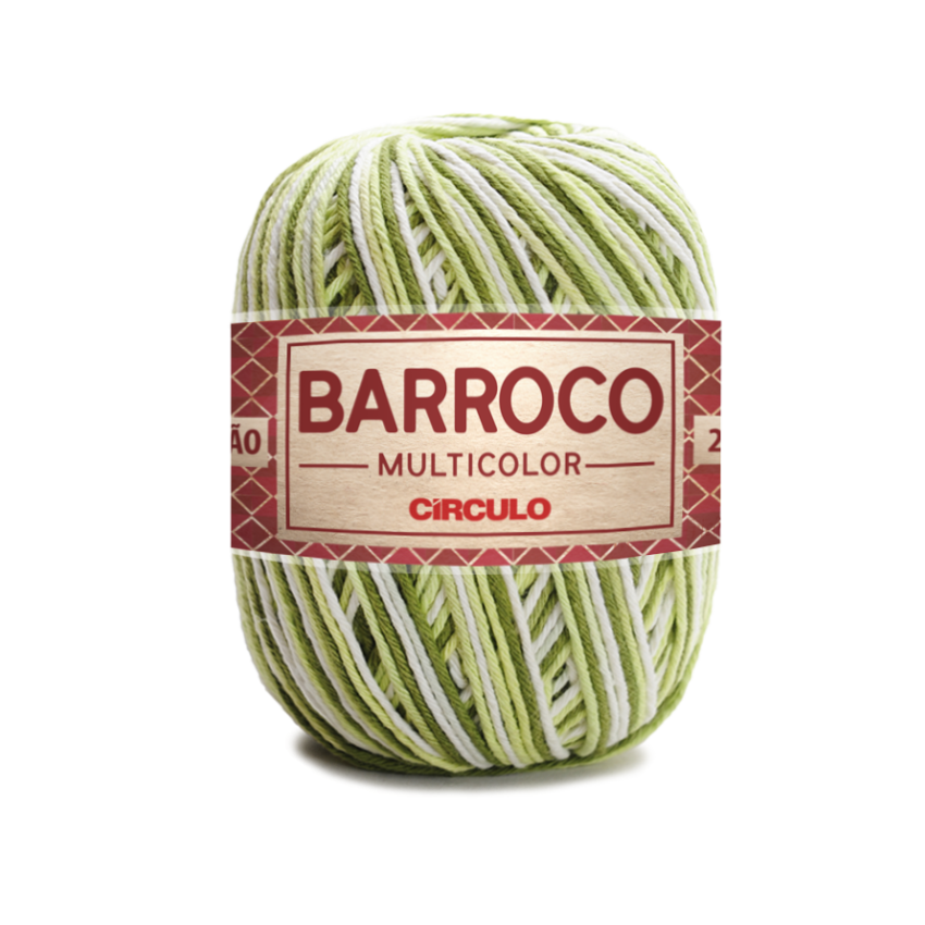 9391 - Barroco Multicolor 6 (200 gr) - Babosa