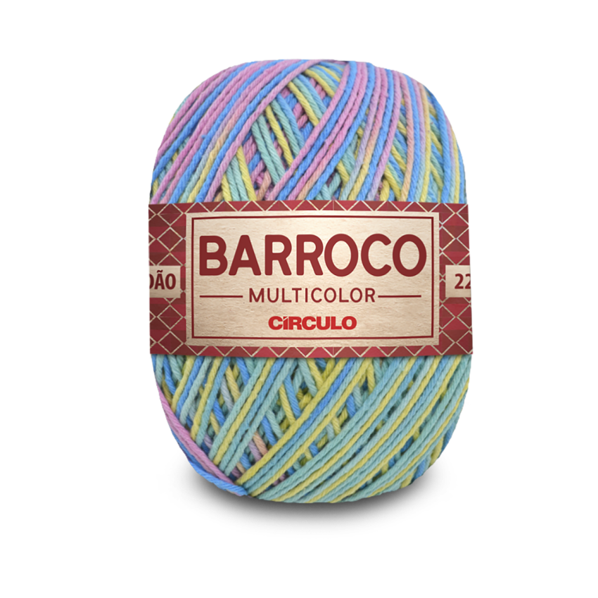 9534 - Barroco Multicolor 200 gr - Unicórnio