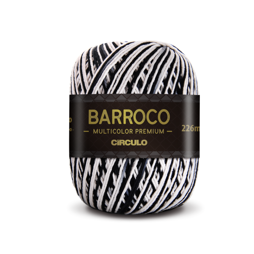 9016 - Barroco Multicolor Premium 6 (200 gr) - Zebra