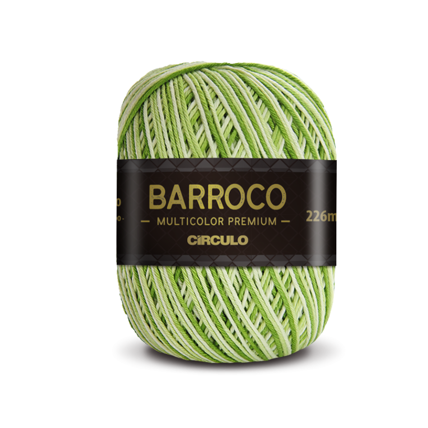 9384 - Barroco Multicolor Premium 6 (200 gr) - Greenery