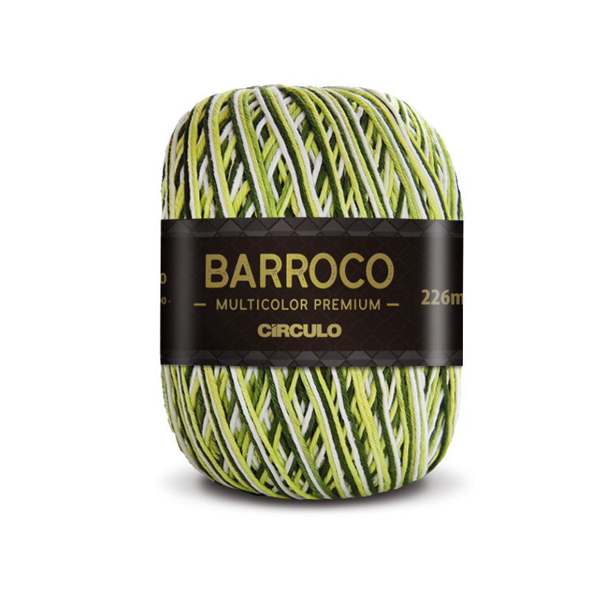 9391 - Barroco Multicolor Premium 6 (200 gr) - Babosa