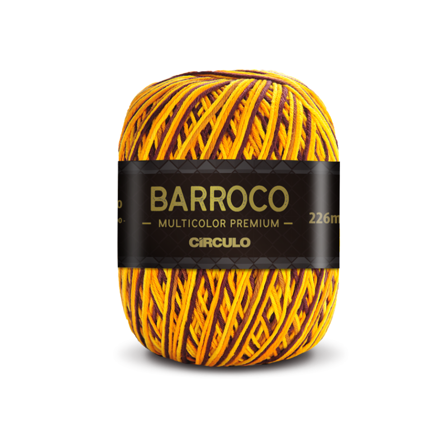 9492 - Barroco Multicolor Premium 6 (200 gr) - Girassol