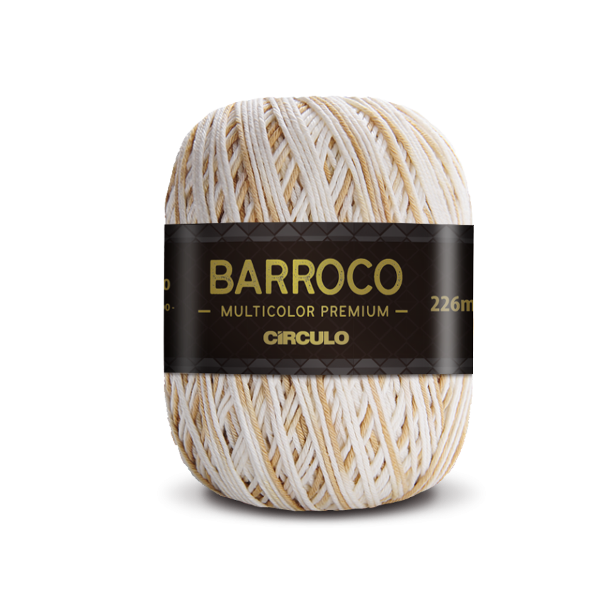9900 - Barroco Multicolor Premium 6 (200 gr) - Areia