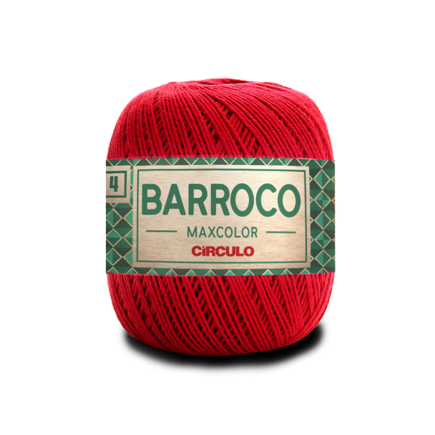 3402 - Barroco Maxcolor 4 (200 gr) - Vermelho Círculo