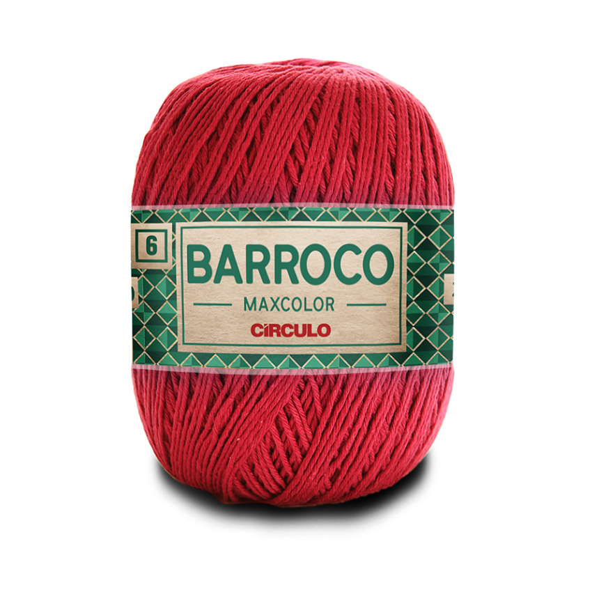 3402 - Barroco Maxcolor 6 (200 gr) - Vermelho Círculo