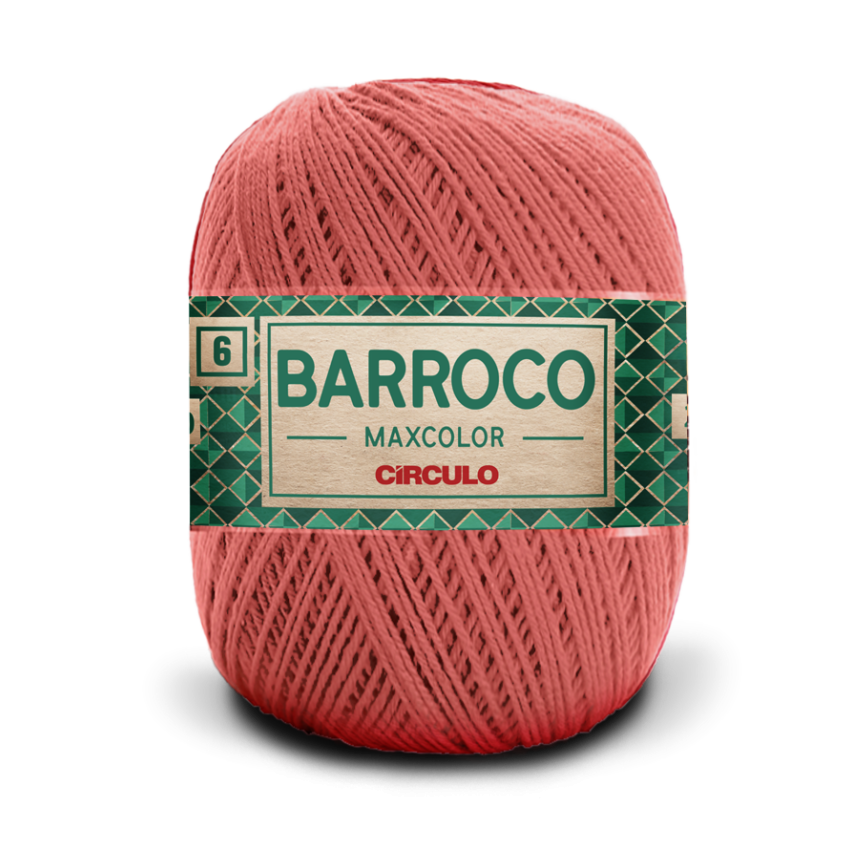 4004 - Barroco Maxcolor 6 (400 gr) - Coral Vivo