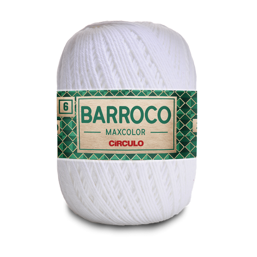 8001 - Barroco Maxcolor 6 (400 gr) - Branco
