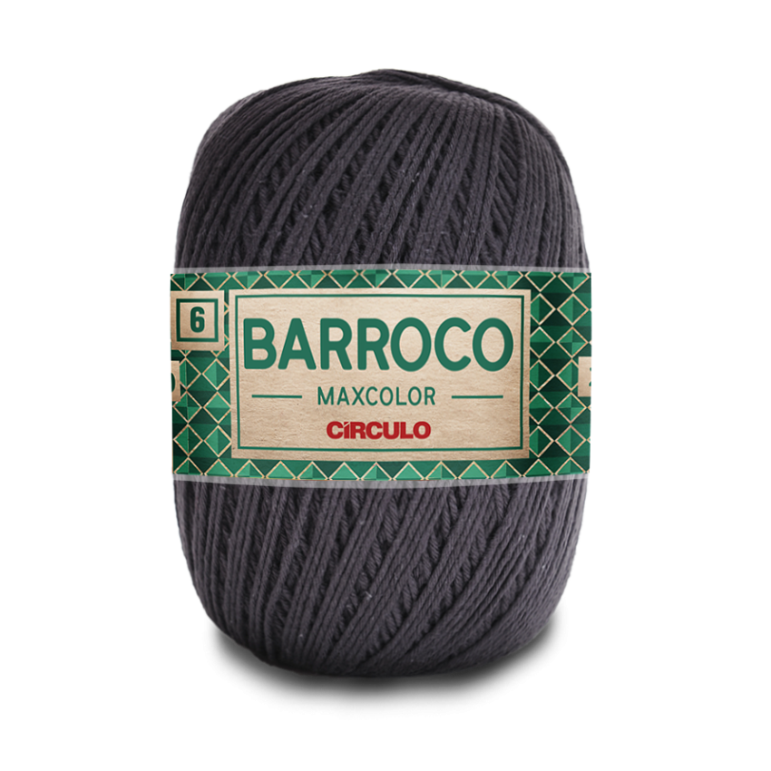 8323 - Barroco Maxcolor 6 (400 gr) - Cinza Onix