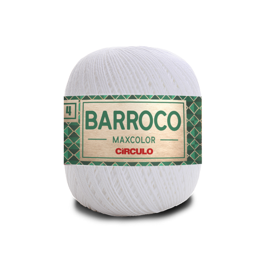 8001 - Barroco Maxcolor 4 (200 gr) - Branco