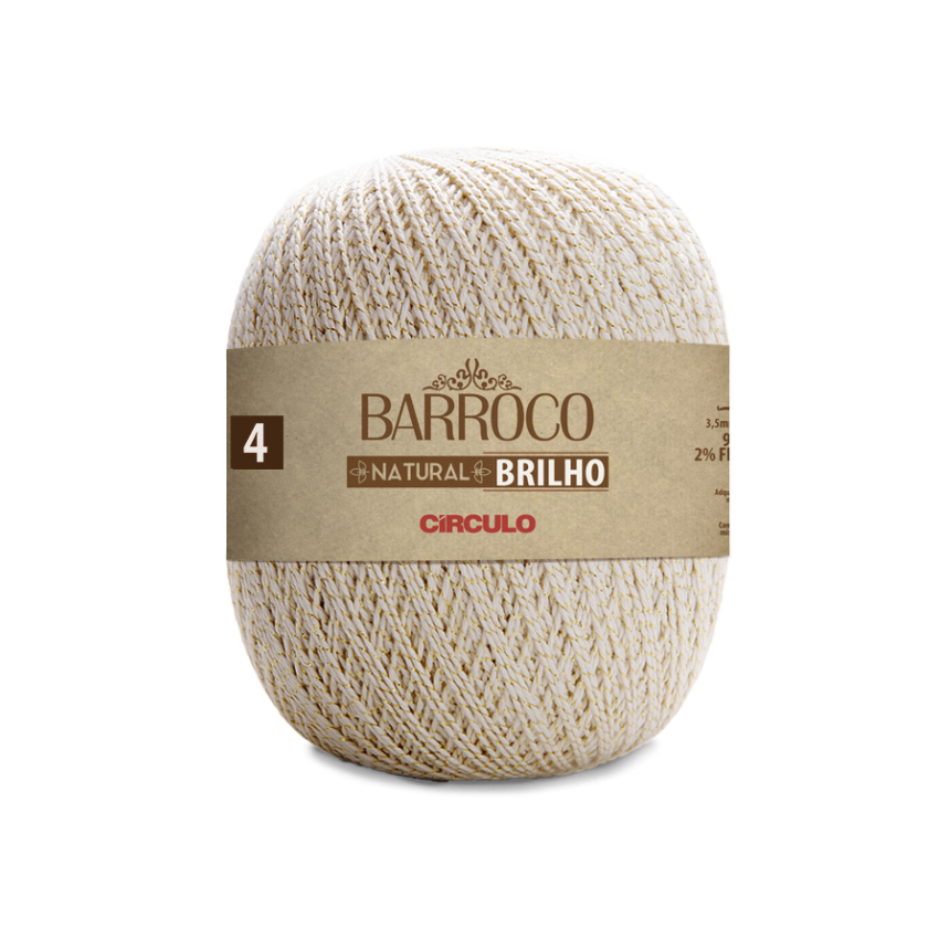 Barroco Natural 4 - Brilho Ouro