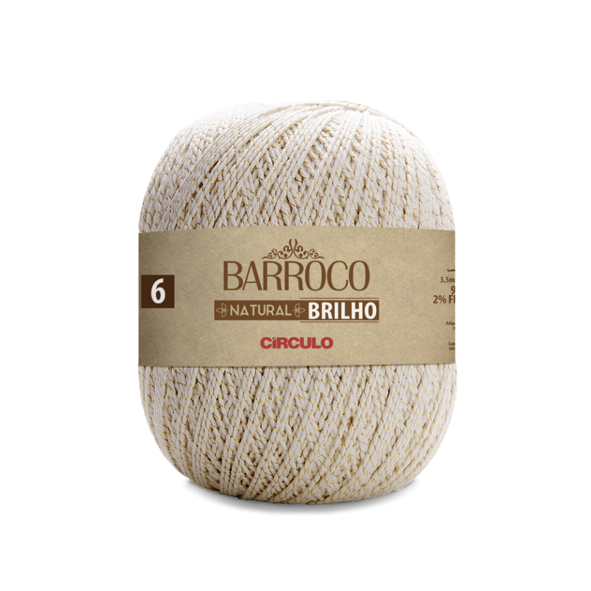Barroco Natural 6 - Brilho Ouro