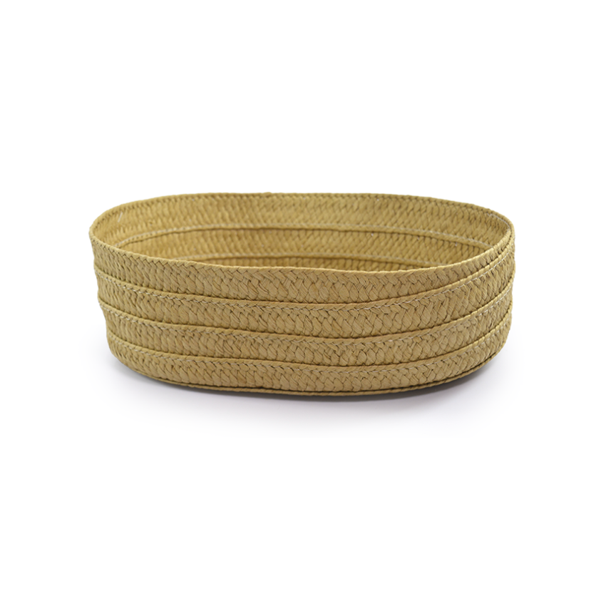 Base de Palha Retangular - Cor Palha