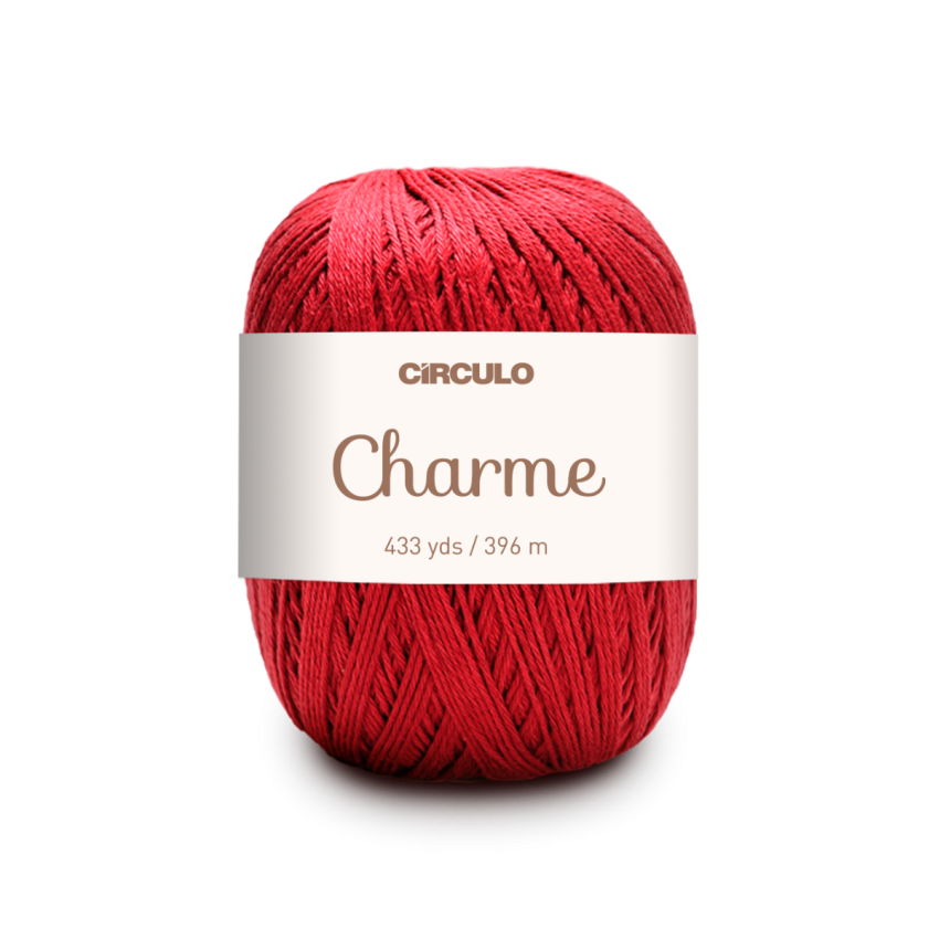 3402 - Charme - Vermelho Círculo