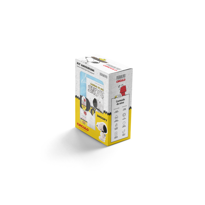 Kit Amigurumi Peanuts - Snoopy