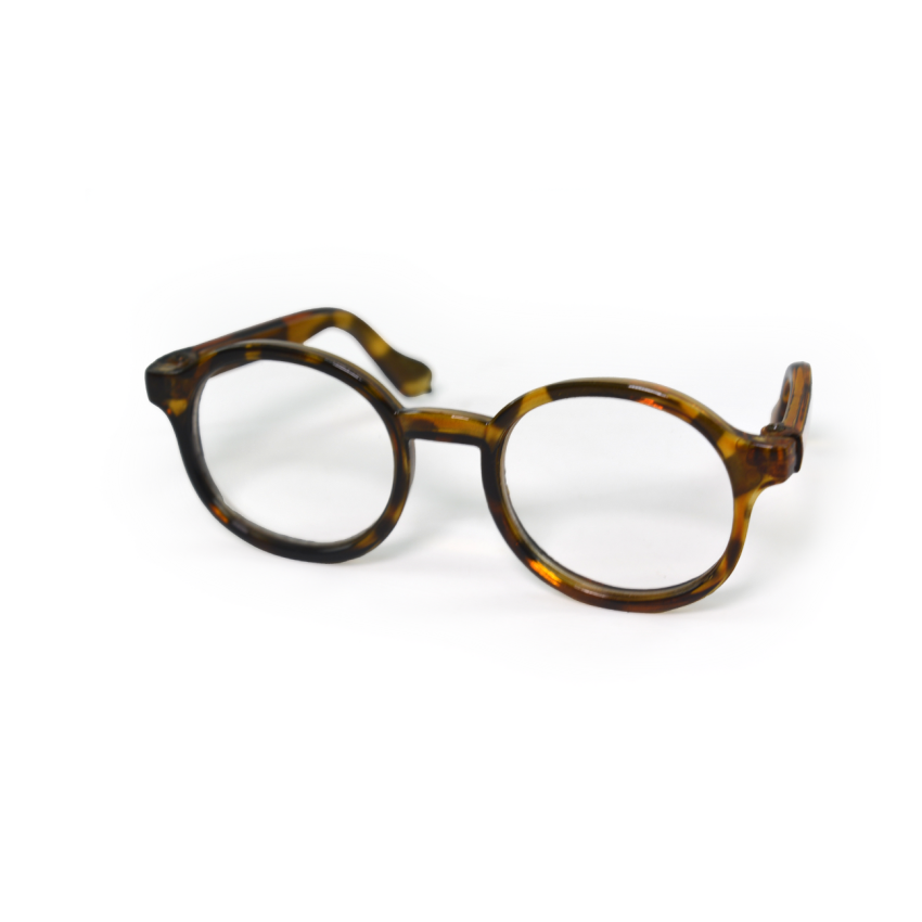 Óculos Amigurumi - Castanho