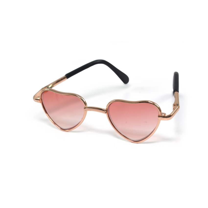 Óculos Amigurumi - Coração