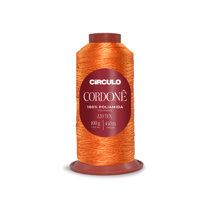 782 - Cordonê - Laranja Neon