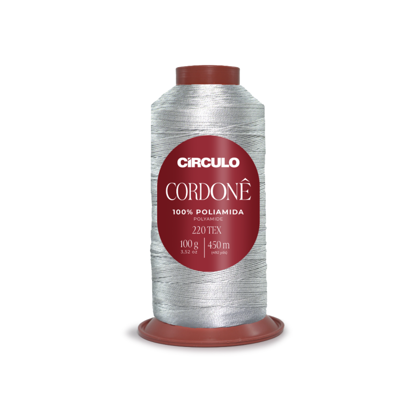 8108 - Cordonê - Prata Radiante