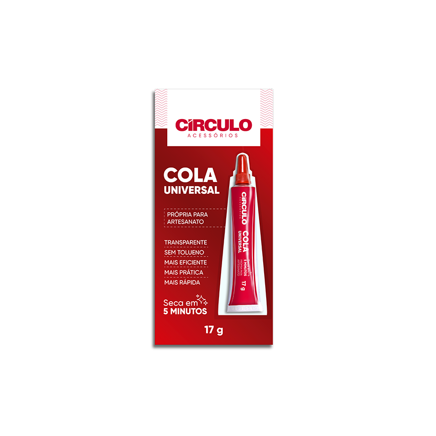 Cola Universal para Artesanato - 17 gr