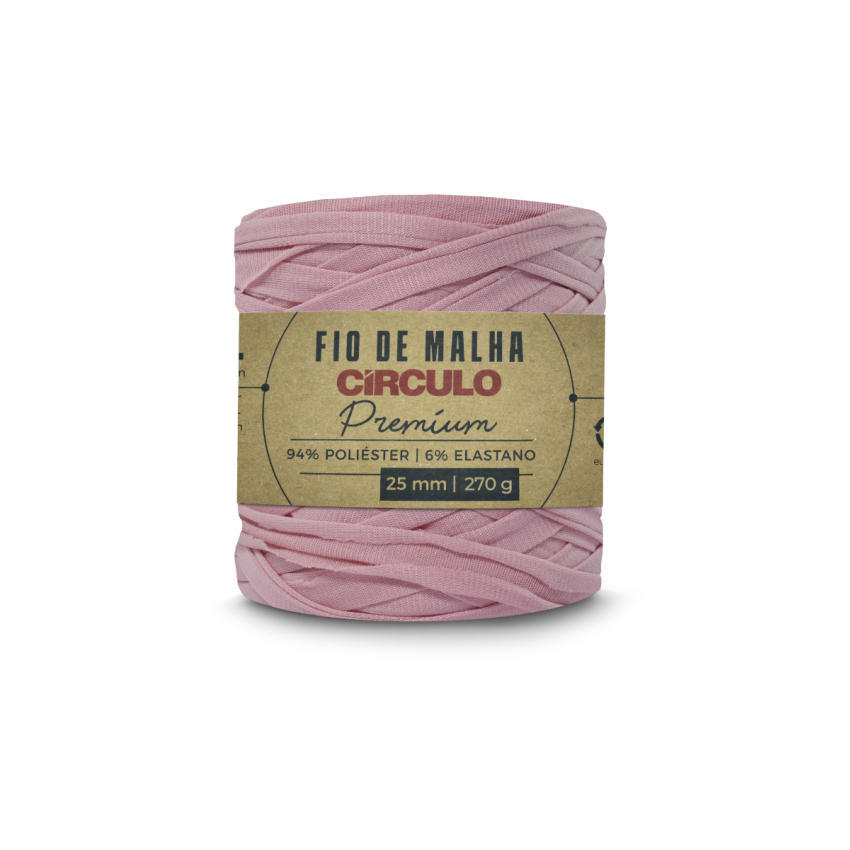 3753 - Fio de Malha Premium - Rosa Poema
