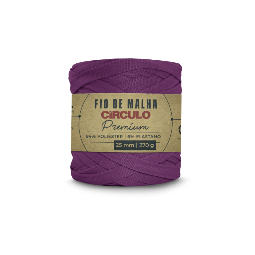 6291 - Fio de Malha Premium - Vinho Quente