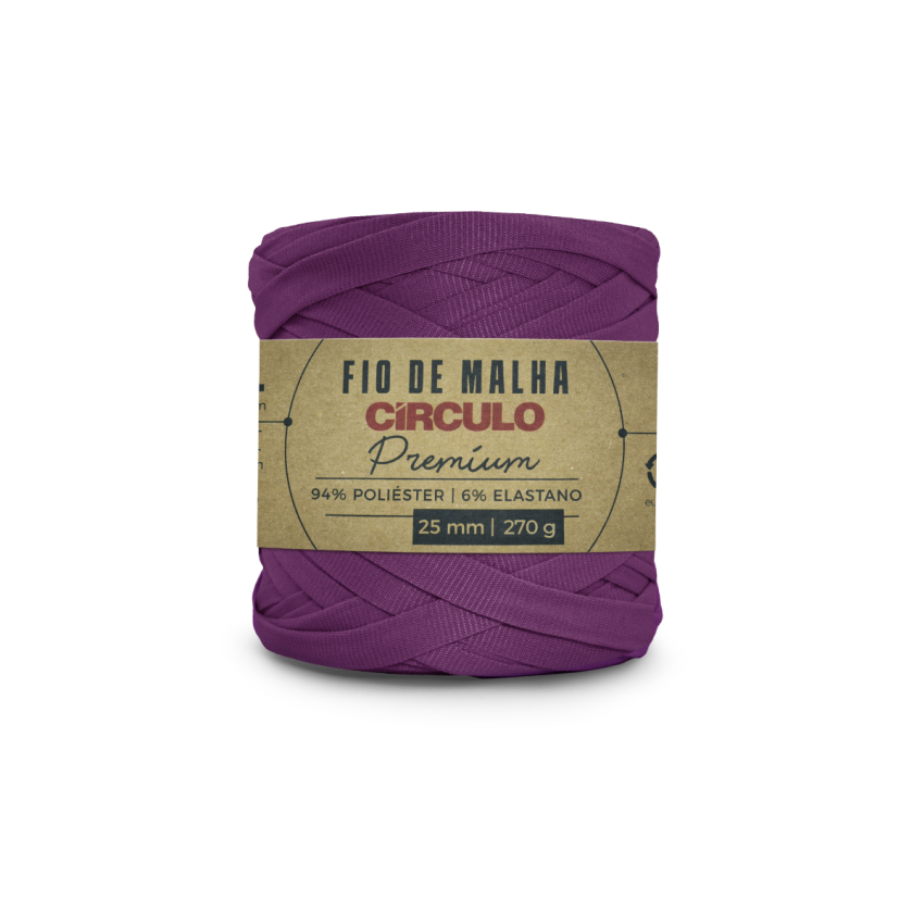 6859 - Fio de Malha Premium - Roxo Brilhante