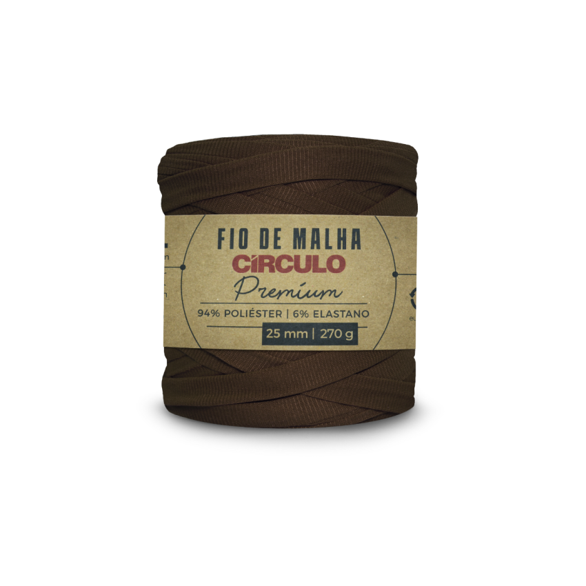 7288 - Fio de Malha Premium - Chocolate em Pó