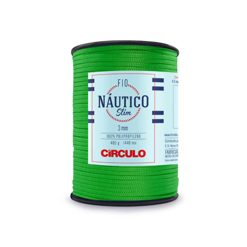 5247 - Náutico Slim - Verde Neon